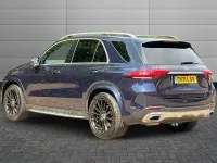 Used Mercedes GLE300 AMG Line Premium 242 HP (177 kW) 2021 Cavansite blue SUV