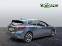 Used Ford Focus Titanium 125 HP (91 kW) 2022 Blue Hatchback