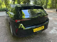 Used Vauxhall Astra 130 HP (95 kW) 2023 Black Hatchback