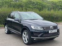Used VW Touareg R-line Plus 262 HP (192 kW) 2017 Blue SUV