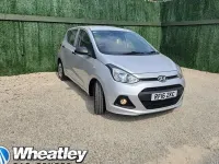 Used Hyundai i10 65 HP (47 kW) 2016 Silver Hatchback