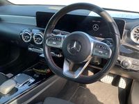 Used Mercedes A220 AMG Line Premium 190 HP (139 kW) 2019 Blue Hatchback