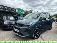 New Peugeot e-Rifter GTi 100 kW (136 HP) 2025 Blue MPV
