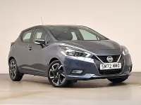 Used Nissan Micra Acenta 92 HP (67 kW) 2022 Grey Hatchback