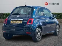 Used Fiat 500 Launch Edition 70 HP (51 kW) 2020 Blue Hatchback