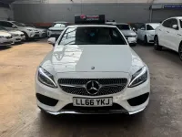 Used Mercedes C220 AMG Line Premium Plus 2016 White Cabriolet