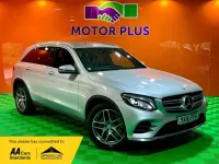 Used Mercedes GLC250 AMG line 204 HP (150 kW) 2016 Silver SUV