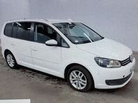 Used VW Touran SE 105 HP (77 kW) 2012 White MPV