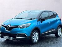 Used Renault Captur Dynamique 90 HP (66 kW) 2015 Blue SUV