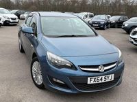 Used Vauxhall Astra Excite 2014 Blue Hatchback