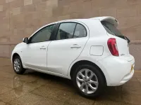 Used Nissan Micra Acenta 2015 White Hatchback
