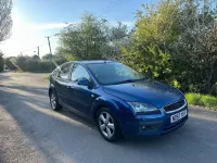 Used Ford Focus Zetec 100 HP (73 kW) 2008 Blue Hatchback