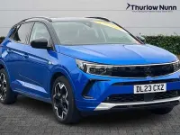 Used Vauxhall Grandland X Ultimate 131 HP (96 kW) 2023 Blue SUV