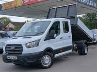 Used Ford Transit 130 HP (95 kW) 2020 White Cabriolet