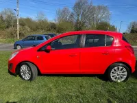 Used Vauxhall Corsa 95 HP (69 kW) 2012 Red Hatchback