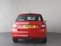 Used Skoda Fabia SE 110 HP (80 kW) 2018 Red Hatchback