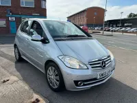 Used Mercedes A160 Elegance 95 HP (69 kW) 2010 Silver Hatchback