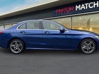 Used Mercedes C200 AMG Line Premium 2019 Blue Sedan