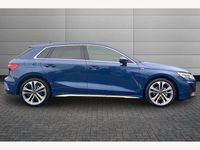 New Audi A3 S-Line 114 HP (83 kW) 2025 Blue Hatchback
