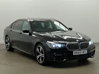 Used BMW 740L M Sport 320 HP (235 kW) 2018 Black Sedan