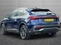 Used Audi Q5 Advanced 204 HP (150 kW) 2025 Navarra blue SUV