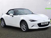 Used Mazda MX5 131 HP (96 kW) 2016 White Cabriolet