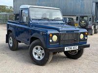 Used Land Rover Defender 2001 Blue Pickup
