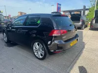 Used VW Golf VII GT 2015 Deep black pearl Hatchback