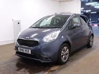 Used Kia Venga 123 HP (90 kW) 2016 Blue Hatchback