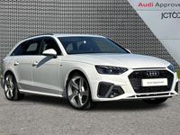 Used Audi A4 S-Line 200 HP (147 kW) 2024 White Estate