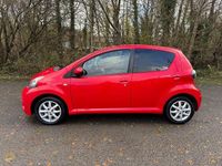Used Toyota Aygo 68 HP (50 kW) 2013 Red Hatchback