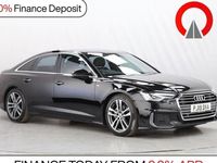 Used Audi A6 S-Line 204 HP (150 kW) 2019 Black Sedan