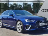 Used Audi A4 S-Line 2024 Blue Estate
