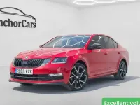 Used Skoda Octavia SportLine 150 HP (110 kW) 2019 Red Hatchback