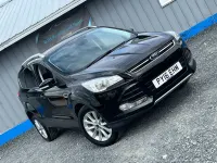 Used Ford Kuga Titanium 150 HP (110 kW) 2016 Black SUV