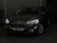 Used Ford Focus Titanium 125 HP (91 kW) 2018 Grey Hatchback