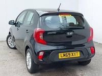 Used Kia Picanto 66 HP (48 kW) 2019 Black Hatchback