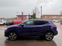 Used Nissan Qashqai N-Connecta 2018 Ink blue pearl SUV