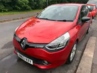 Usado Renault Clio IV Dynamique 75 HP (55 kW) 2013 Vermelho Citadino