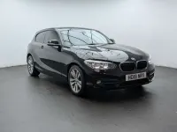 Used BMW 118 Sport Line 2019 Black Hatchback