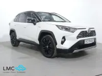 Used Toyota RAV4 Hybrid 218 HP (160 kW) 2021 White/black SUV
