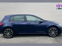 Used VW Golf VII Match 115 HP (84 kW) 2019 Blue Hatchback