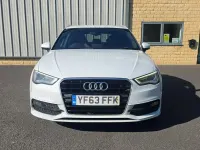 Used Audi A3 S-Line 2013 White Hatchback
