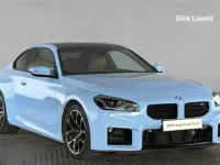 Begagnad BMW M2 Comfort Edition 454 HK (333 kW) 2023 Blå Sportkupé