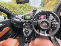 Used Abarth 595 145 HP (106 kW) 2018 Black Cabriolet