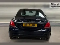 Used Mercedes C200 AMG Line Premium 184 HP (135 kW) 2017 Blue Sedan