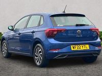 Used VW Polo Life 95 HP (69 kW) 2022 Blue Hatchback