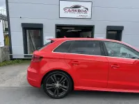 Used Audi A3 S-Line 2014 Red Hatchback