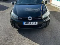 Used VW Golf VII GTD 170 HP (125 kW) 2012 Black Hatchback