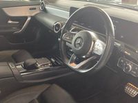 Used Mercedes CLA180 AMG line 136 HP (100 kW) 2021 Blue Sedan